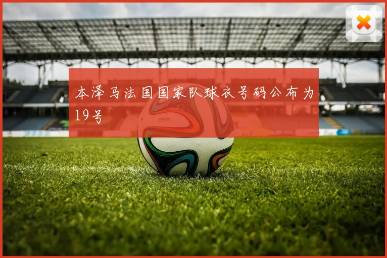 本泽马法国国家队球衣号码公布为19号